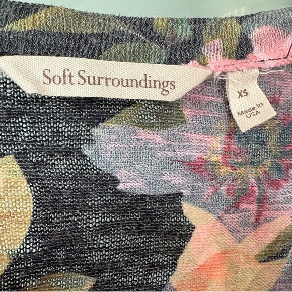 Soft Surroundings Floral Long Sleeve XS - Picture 5 of 5
